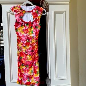 Vintage Cache’ spring and summer bouquet dress size 2.